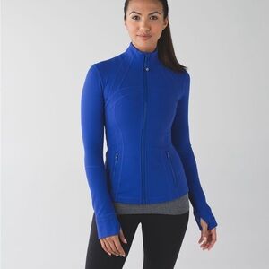 RARE Lululemon Define Zip-Up Jacket in Sapphire Blue